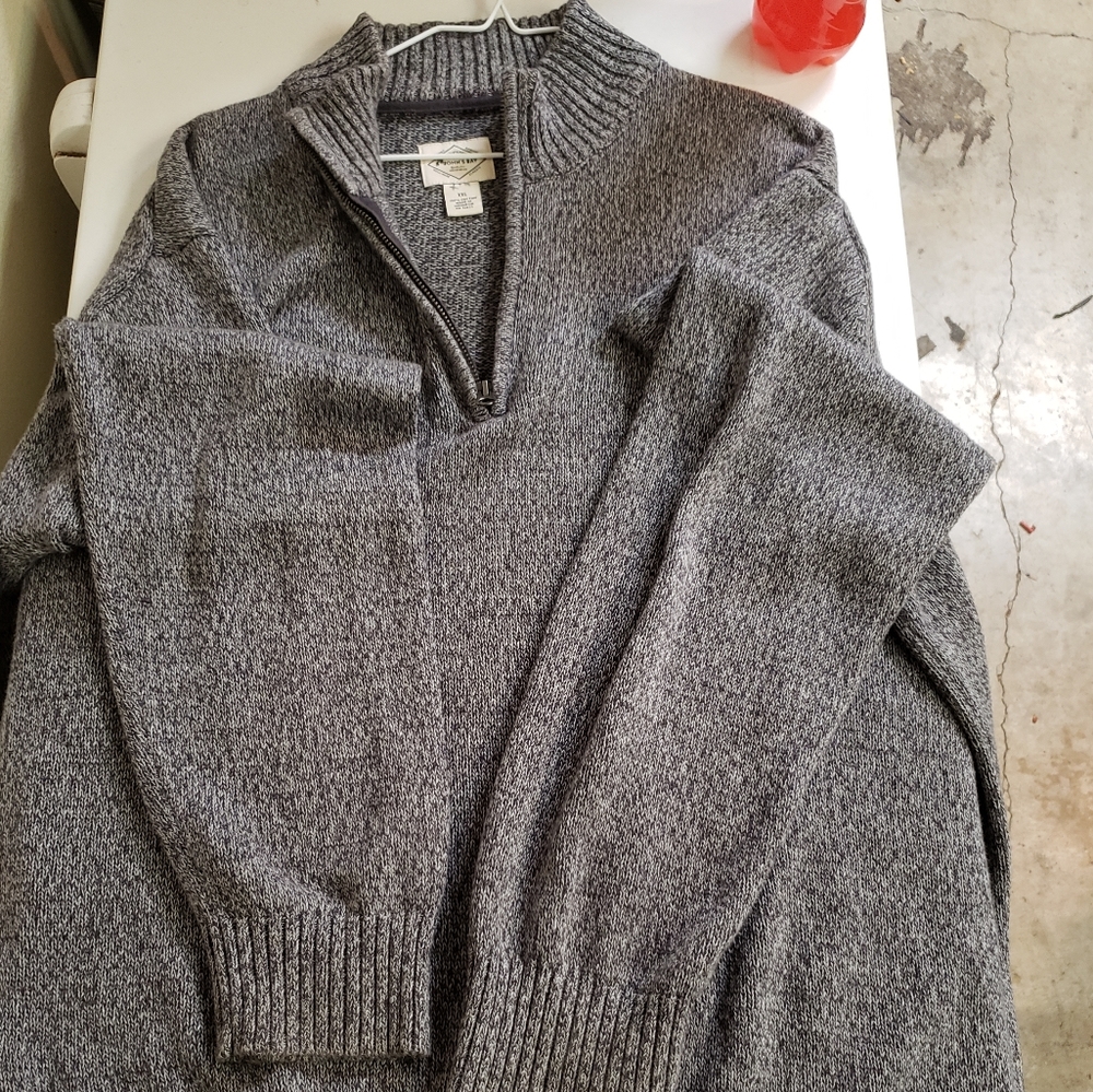 St. Johns Bay quart zip pull over sweater mens XXL